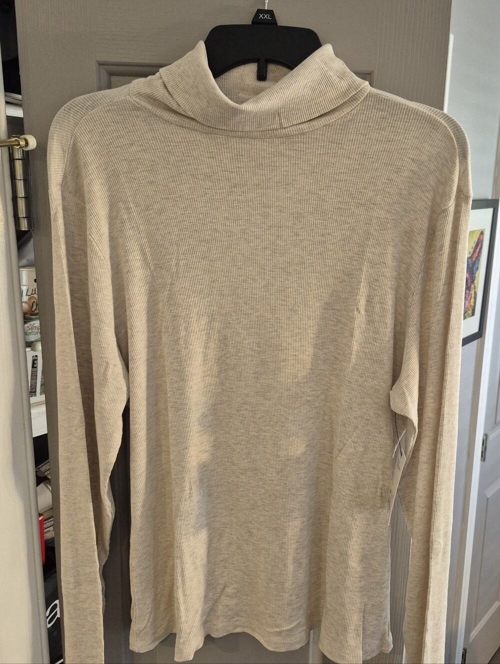 Sonoma Women's Plus Ribbed Longsleeve Turtleneck Size XXL (20) NWT